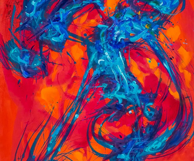 PHARMAKON - 60 x 80 cm, acrylic on canvas, 2021.